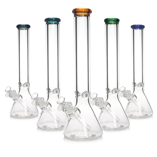 16" Beaker Bong with Bowl and Downstem | Jupiter Grass