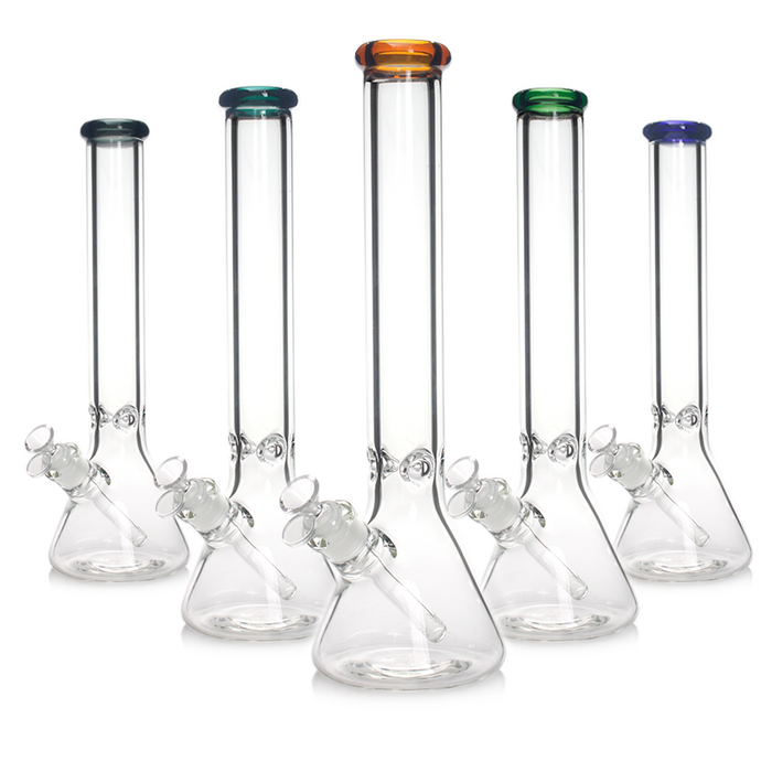 16" Beaker Bong with Bowl and Downstem | Jupiter Grass