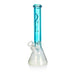 16" 9mm Blue Beaker Bong with Bowl and Downstem | Jupiter Grass