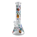 14" Glass Beaker Bong – 7mm Thick with Sticker Art Designs | Jupiter Grass