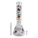 14" Glass Beaker Bong – 7mm Thick with Sticker Art Designs | Jupiter Grass