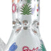 14" Glass Beaker Bong – 7mm Thick with Sticker Art Designs | Jupiter Grass