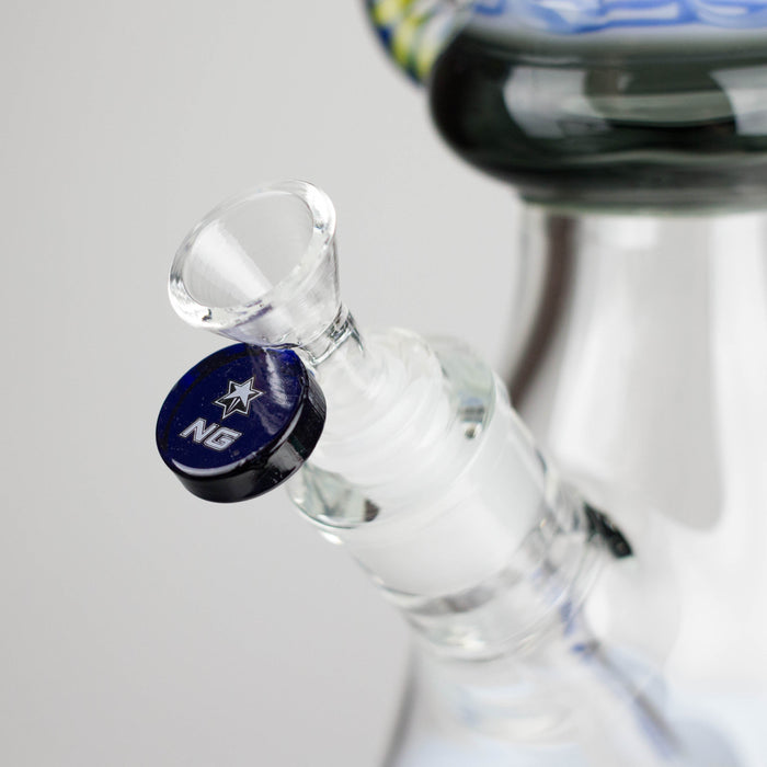 NG | 17" Crowned Diablo Bong [S391] | Jupiter Grass