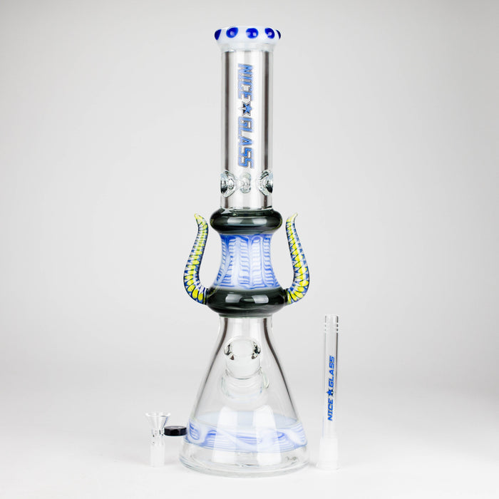 NG | 17" Crowned Diablo Bong [S391] | Jupiter Grass