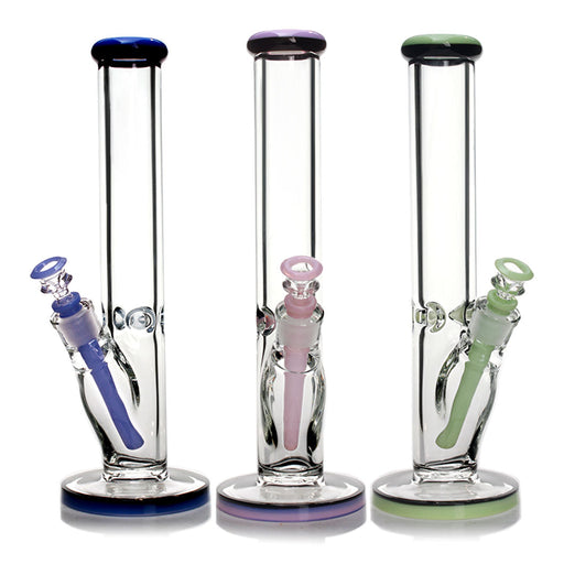 14" Straight Tube Bong with 14mm Bowl | Jupiter Grass