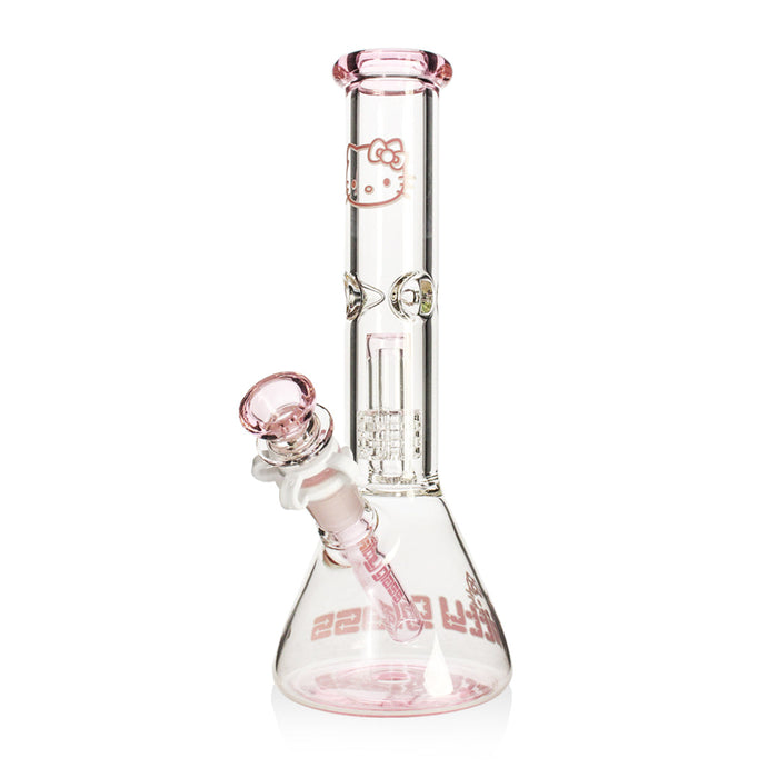 10" Kitty Perc Beaker Bong | Jupiter Grass