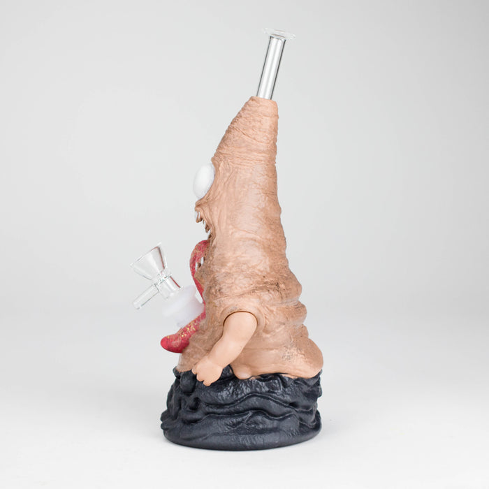 8.6" Vinyl Swamp Monster water pipe