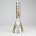 10″ Flower Design Glass Beaker Bong | Jupiter Grass