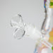 10″ Smile Flower Design Glass Beaker Bong | Jupiter Grass