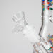 10" Leaves Design Glass Beaker Bong | Jupiter Grass
