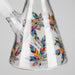 10" Leaves Design Glass Beaker Bong | Jupiter Grass