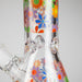 14″ 7mm Glass Beaker Bong with Assorted Flower Design & Ice Catcher | Jupiter Grass