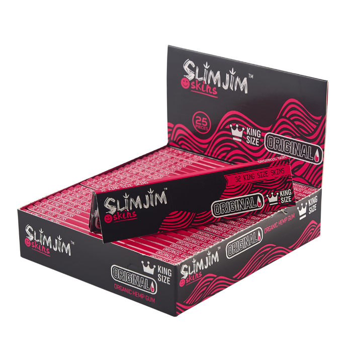 Slimjim - Original King Size Skins – Box of 25 Packs | Jupiter Grass