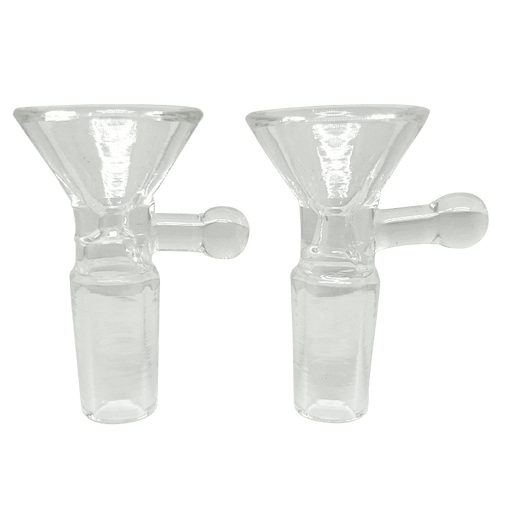 14mm Clear High Quality Glass Bowl - Clear (CC59) | Jupiter Grass