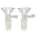 14mm Clear High Quality Glass Bowl - Clear (CC59) | Jupiter Grass