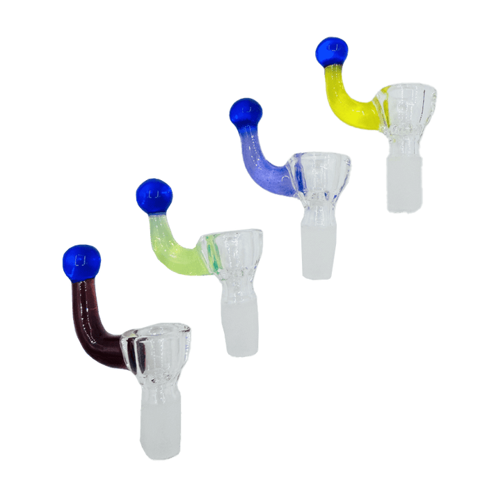 Color Handle Glass Bowl - Assorted (CC489) | Jupiter Grass