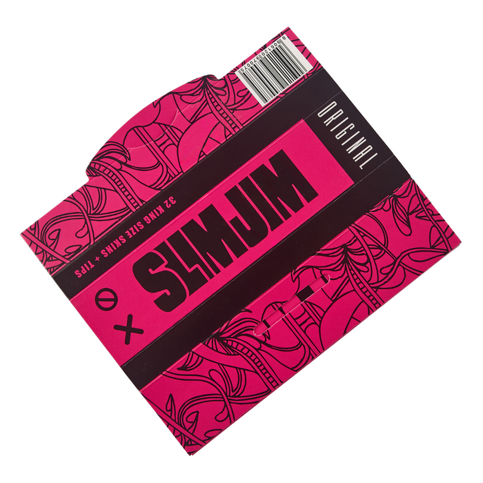 Slimjim - Original King Size Skins + Tips (Box of 22) | Jupiter Grass
