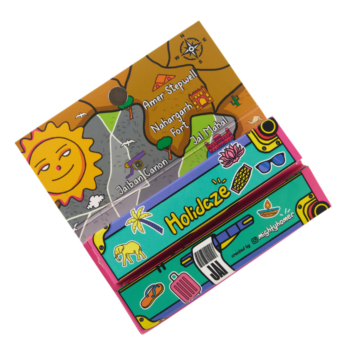 Holidaze (Ind Edition) - King Size Papers + Tips + Grinder + Tray (Box of 16) | Jupiter Grass
