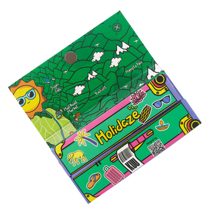 Holidaze (Ind Edition) - King Size Papers + Tips + Grinder + Tray (Box of 16) | Jupiter Grass