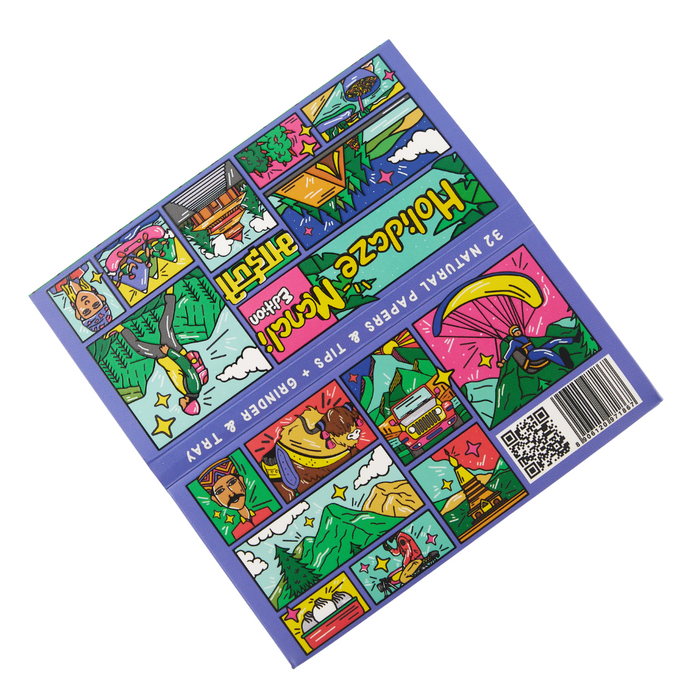 Holidaze (Ind Edition) - King Size Papers + Tips + Grinder + Tray (Box of 16) | Jupiter Grass