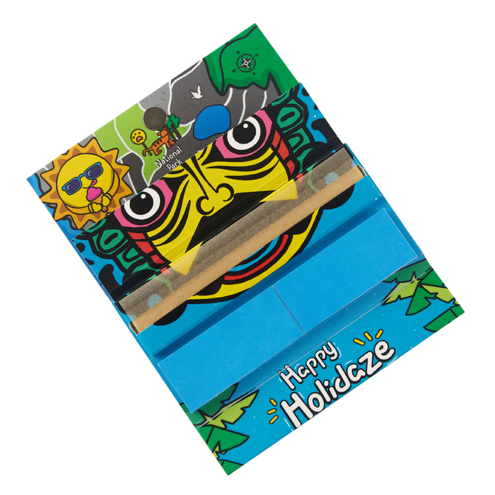 Holidaze (Ind Edition) - King Size Papers + Tips + Grinder + Tray (Box of 16) | Jupiter Grass