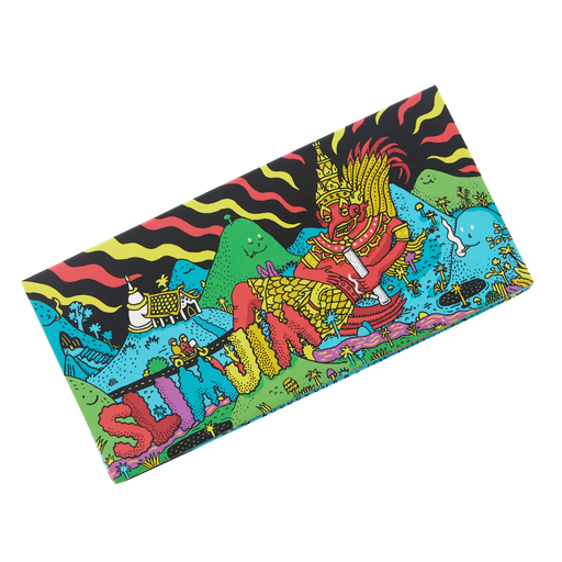 Slimjim x Jacob - King Size Papers + Grinder + Tray (Box of 16) | Jupiter Grass
