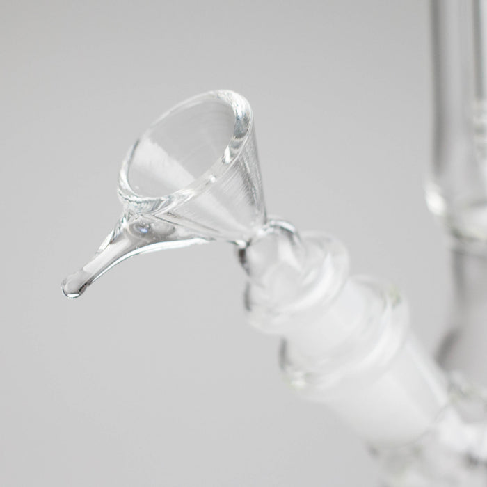 12" Beaker glass water bong with Perc [GP1968] | Jupiter Grass