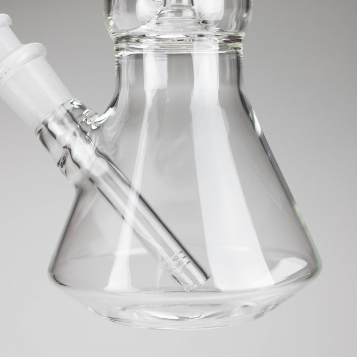 12" Beaker glass water bong with Perc [GP1968] | Jupiter Grass