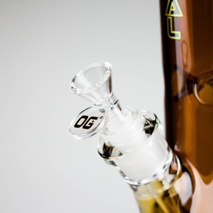 OG Original | 14" Full Colour Straight Tube Glass Water Bong [OG 391] | Jupiter Grass