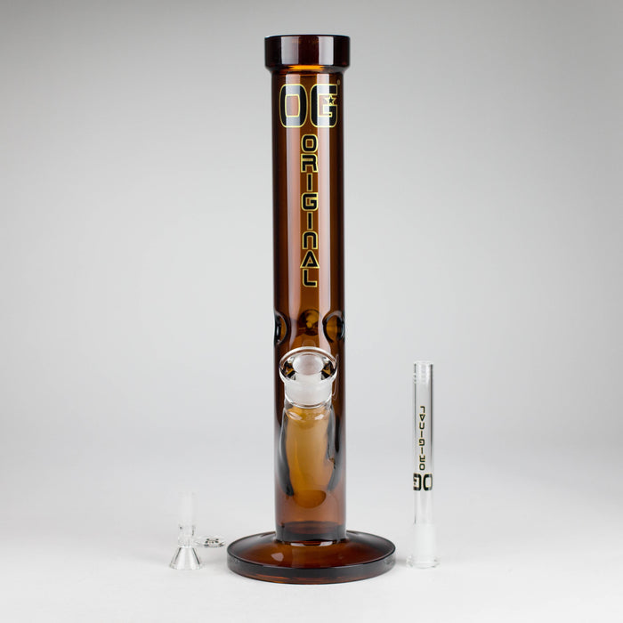 OG Original | 14" Full Colour Straight Tube Glass Water Bong [OG 391] | Jupiter Grass