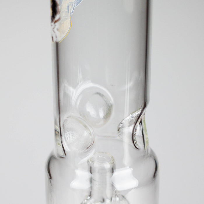12" Beaker glass water bong with Perc [GP1968] | Jupiter Grass