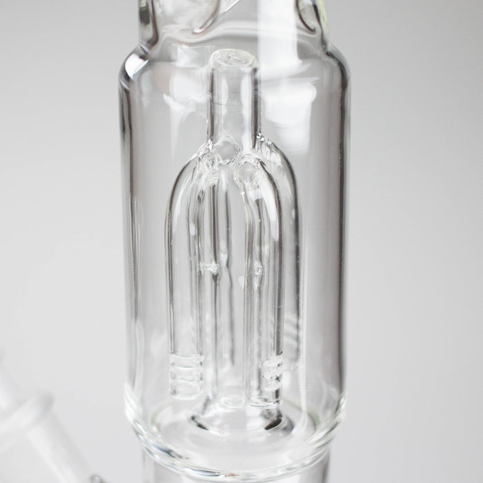 12" Beaker glass water bong with Perc [GP1968] | Jupiter Grass
