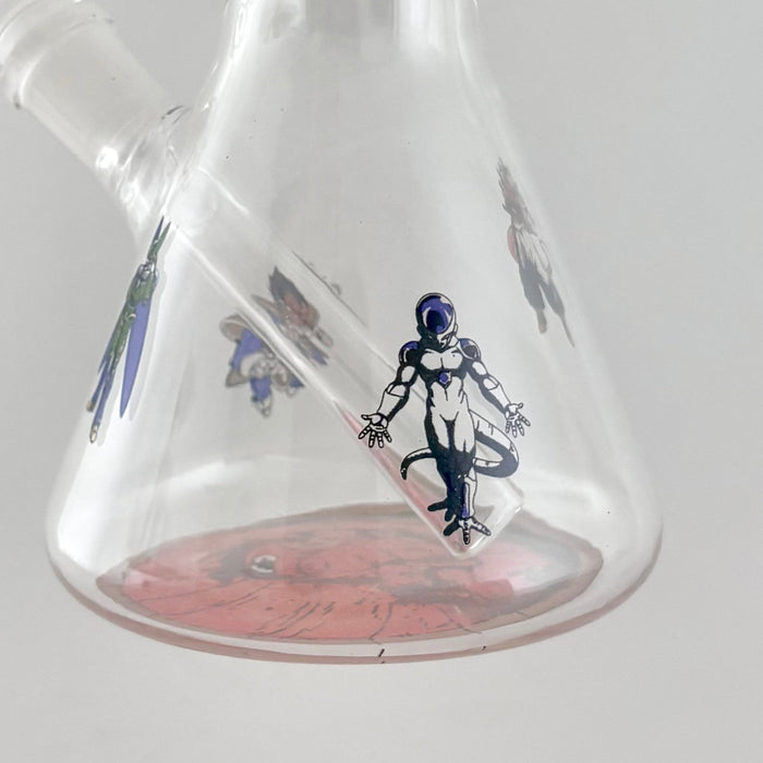 12" Anime-Themed Beaker Bongs – 4mm Thick Glass | Jupiter Grass