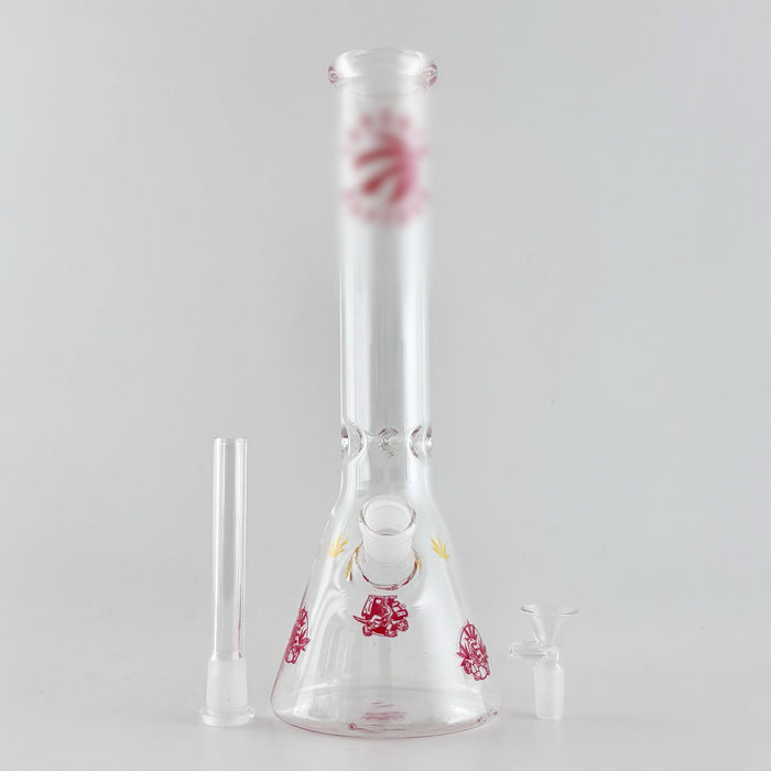 12" Toronto-Themed Beaker Bongs – 4mm Thick Glass | Jupiter Grass