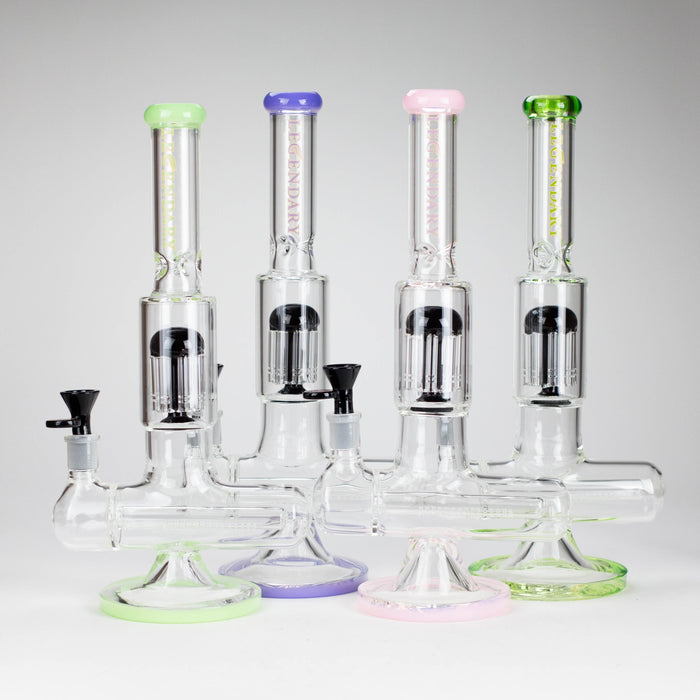 Legendary™ | 13" Inline with Tree Perc Bong [LG 268] | Jupiter Grass