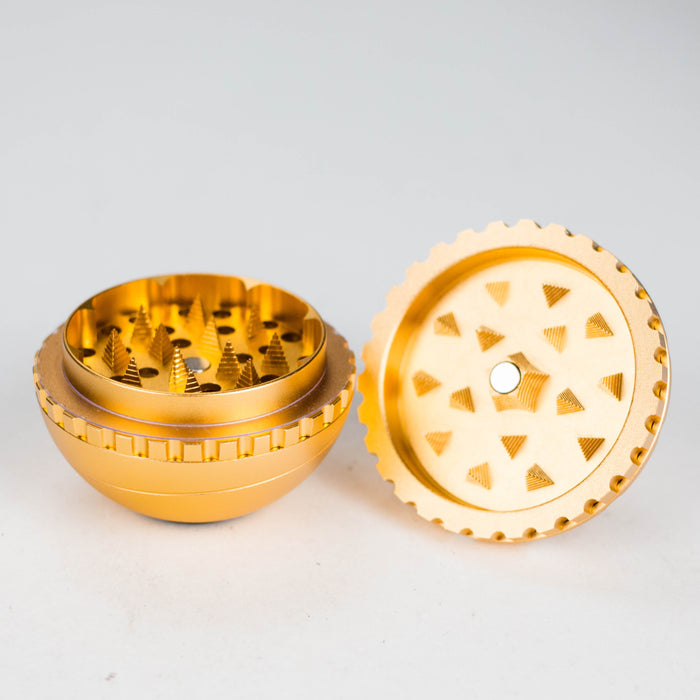 Cheech | 63mm 4-Piece Spinner Grinder [GR-15] | Jupiter Grass