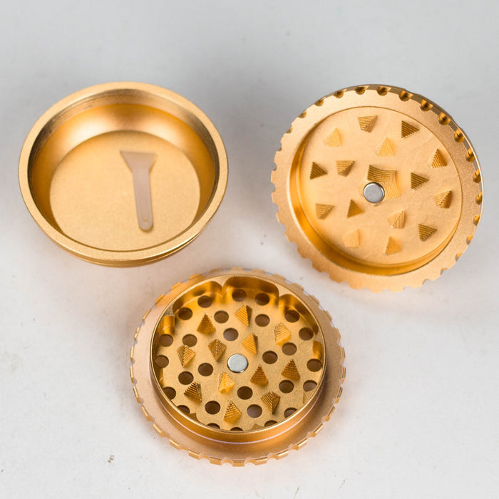 Cheech | 63mm 4-Piece Spinner Grinder [GR-15] | Jupiter Grass