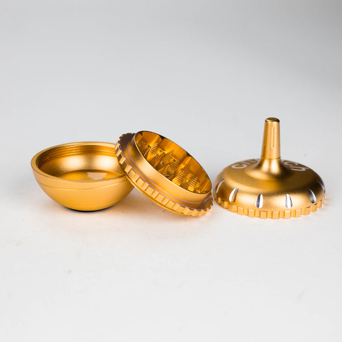 Cheech | 63mm 4-Piece Spinner Grinder [GR-15] | Jupiter Grass