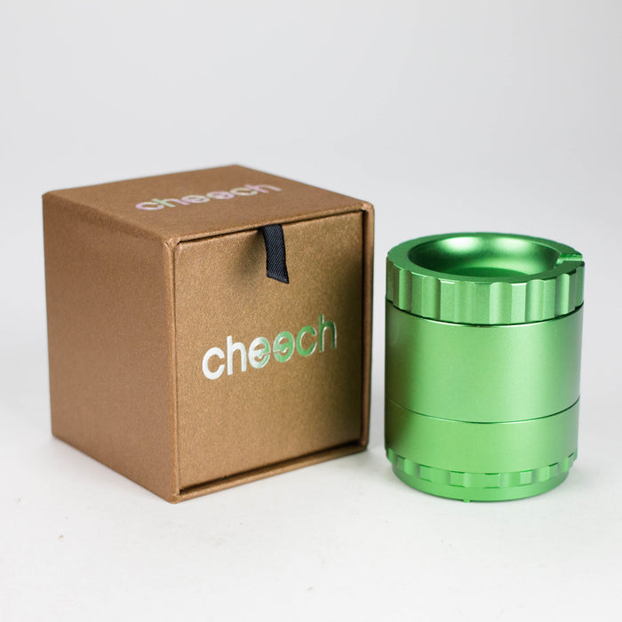 Cheech | 63mm 4-Piece CNC Aluminum Grinder with Removable Screen [GR-7] | Jupiter Grass