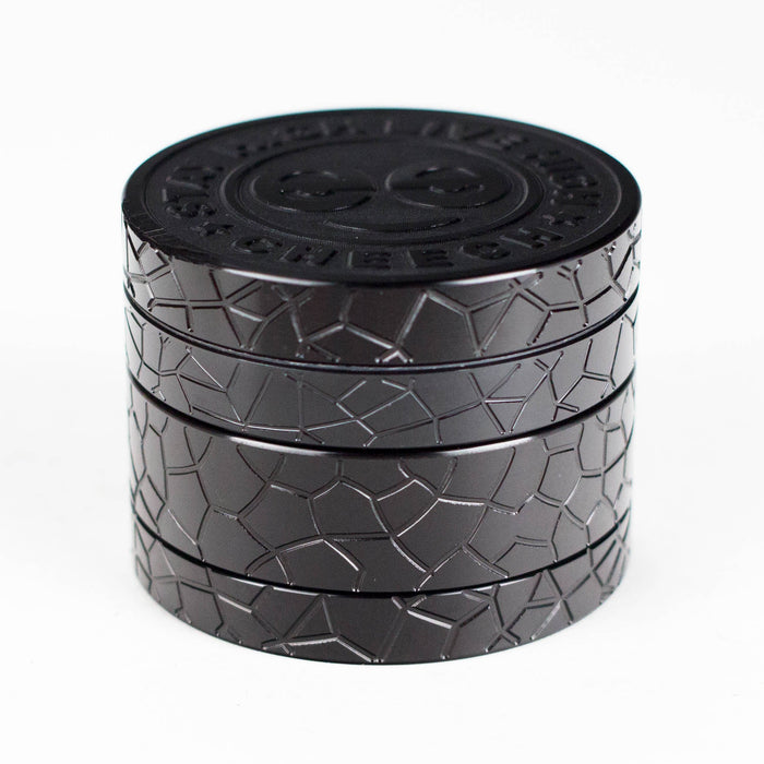 Cheech | 63mm 4-Piece Grinder with Retro Logo [GR-11] | Jupiter Grass