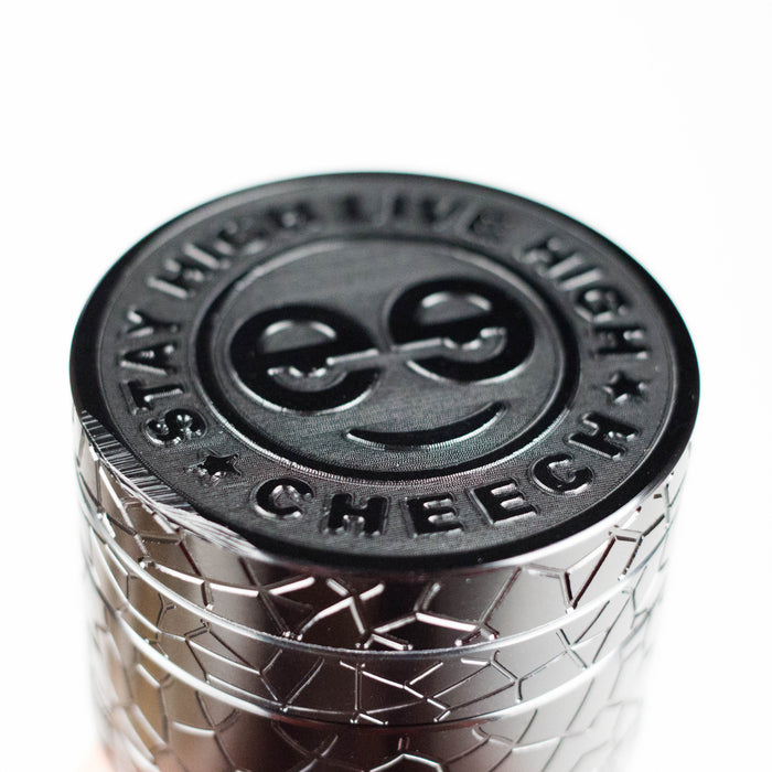 Cheech | 63mm 4-Piece Grinder with Retro Logo [GR-11] | Jupiter Grass