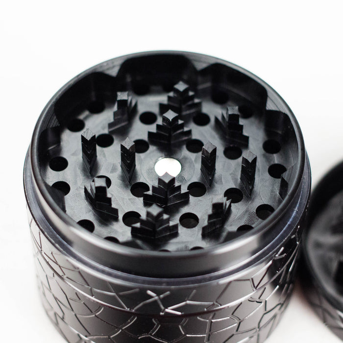Cheech | 63mm 4-Piece Grinder with Retro Logo [GR-11] | Jupiter Grass