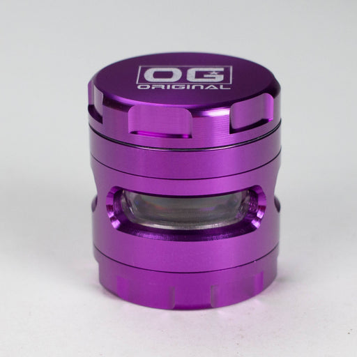 OG Original | 56mm 4-Piece See-Through Grinder [OG-GR] | Jupiter Grass