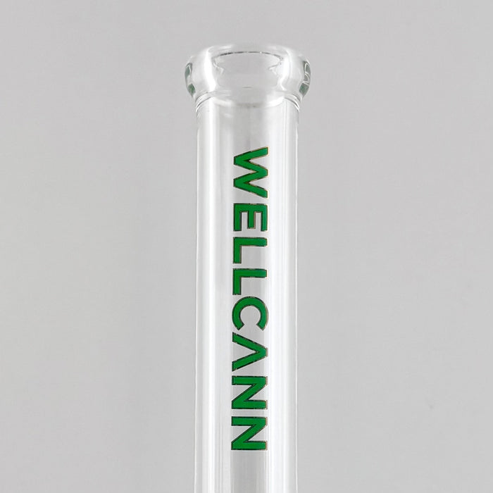 Wellcann | 10" 5mm Beaker Accent Glass Bong | Jupiter Grass