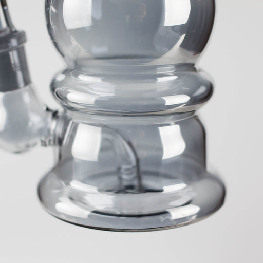 5" Solid Color Electroplate Glass Bong | Jupiter Grass