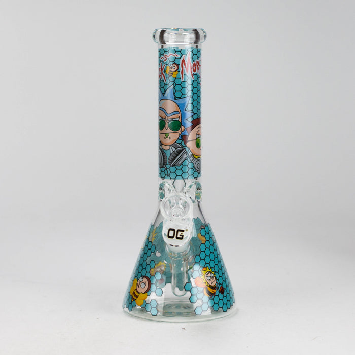 OG Original | 10″ Funky Decal Bongs (OG702) – Assorted | Jupiter Grass