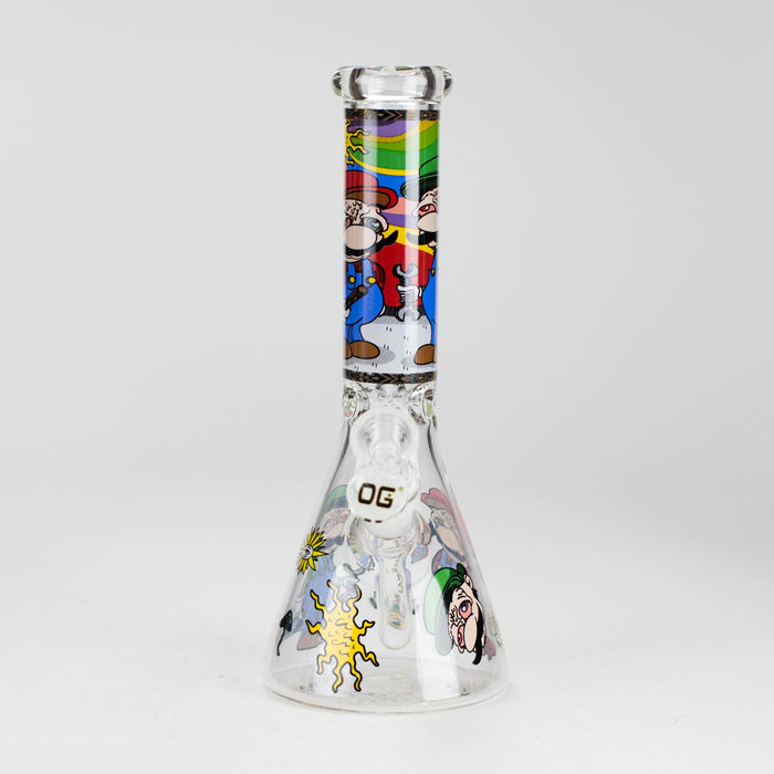 OG Original | 10″ Funky Decal Bongs (OG702) – Assorted | Jupiter Grass