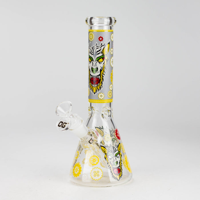 OG Original | 10″ Funky Decal Bongs (OG702) – Assorted | Jupiter Grass