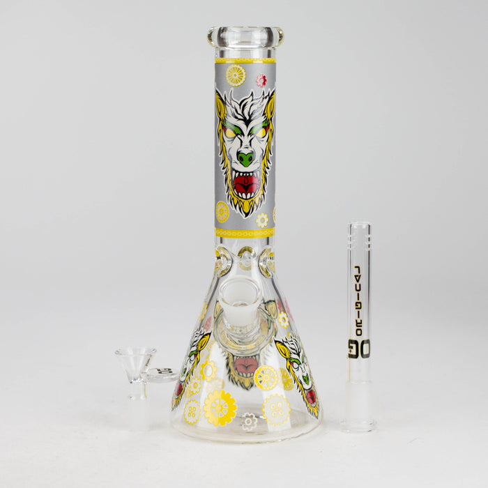 OG Original | 10″ Funky Decal Bongs (OG702) – Assorted | Jupiter Grass