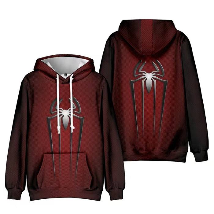 Spider-Themed Graphic Hoodie | Jupiter Grass